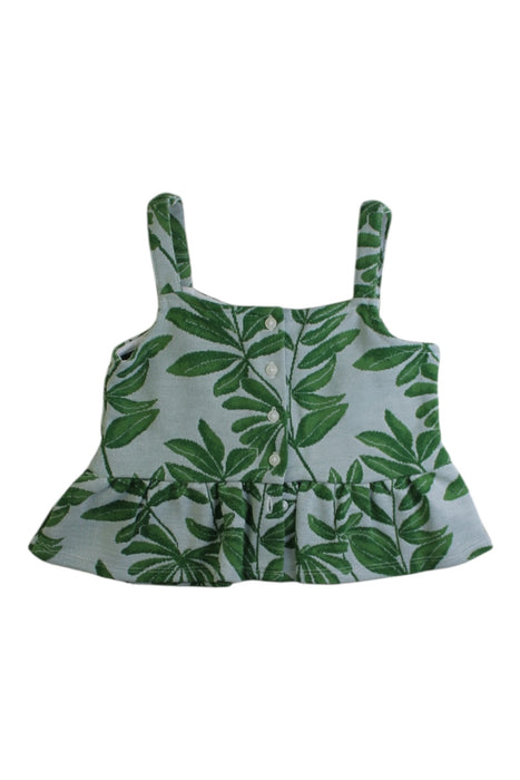 A Green Bags from Janie & Jack in size 6T for girl. (Back View)