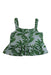 A Green Bags from Janie & Jack in size 6T for girl. (Back View)