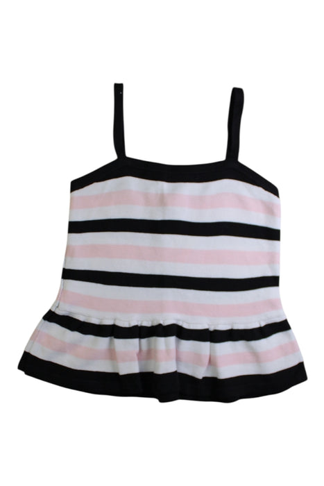 A Multicolour Sleeveless Tops from Janie & Jack in size 6T for girl. (Front View)