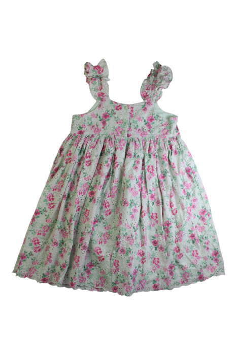 A Multicolour Sleeveless Dresses from Janie & Jack in size 7Y for girl. (Back View)