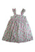 A Multicolour Sleeveless Dresses from Janie & Jack in size 7Y for girl. (Back View)