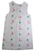 A White Sleeveless Dresses from Janie & Jack in size 7Y for girl. (Back View)