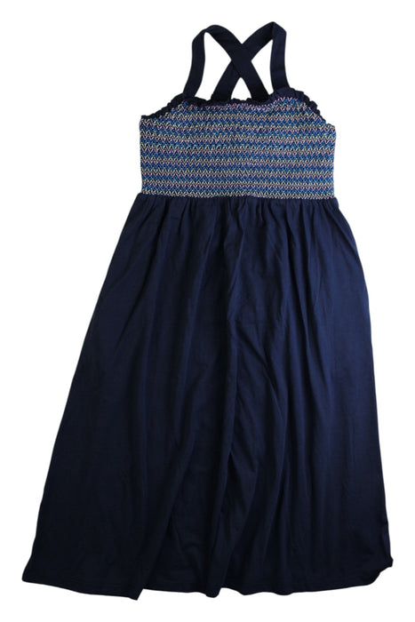 A Navy Sleeveless Dresses from Crewcuts in size 8Y for girl. (Front View)