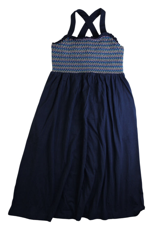 A Navy Sleeveless Dresses from Crewcuts in size 8Y for girl. (Front View)