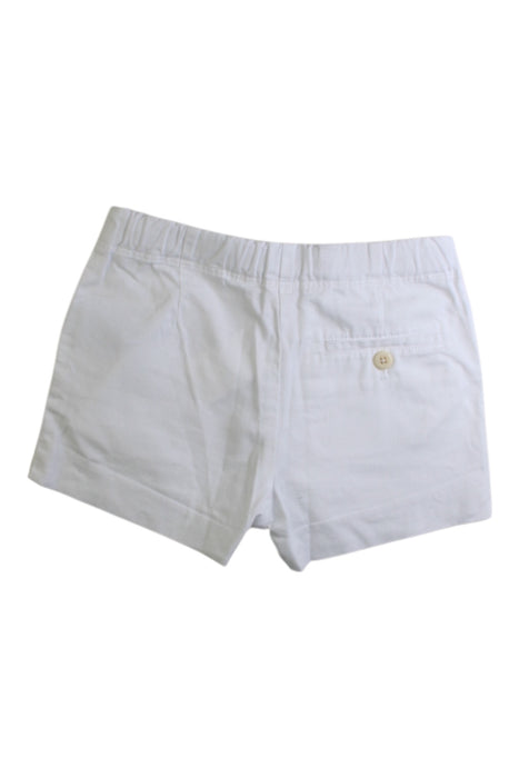 A White Shorts from Crewcuts in size 7Y for girl. (Back View)