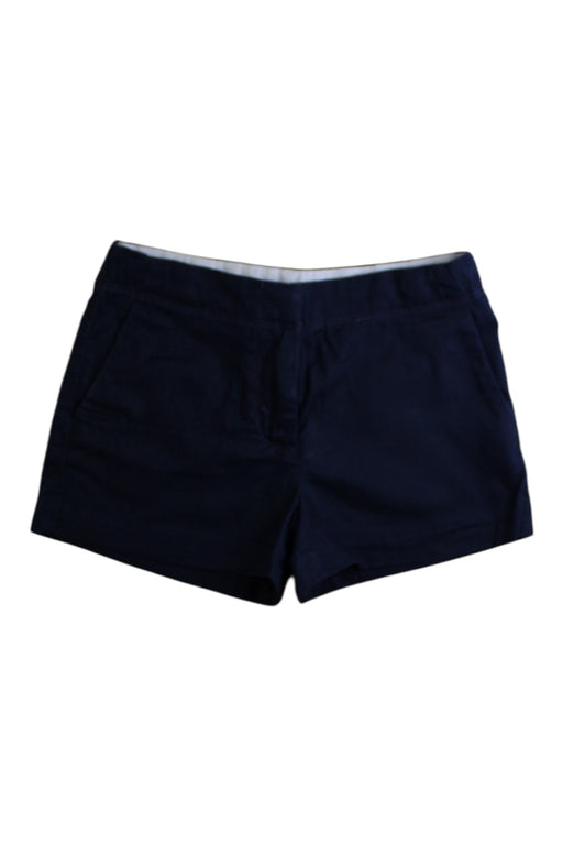A Navy Shorts from Crewcuts in size 7Y for girl. (Front View)
