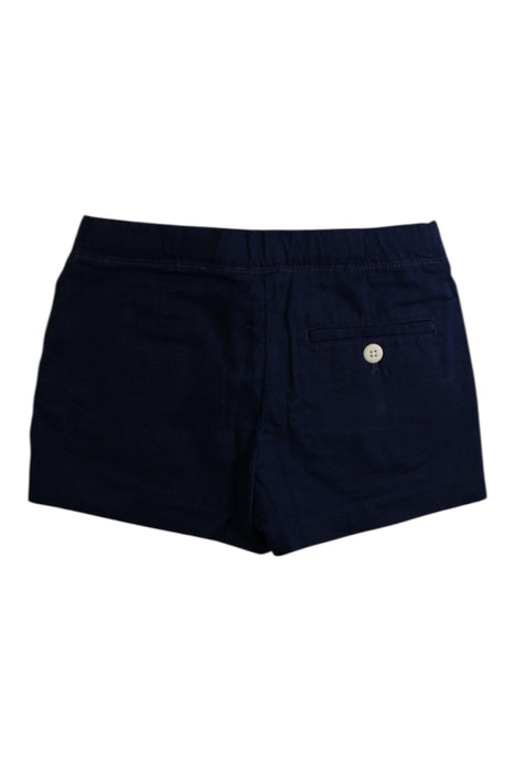 A Navy Shorts from Crewcuts in size 7Y for girl. (Back View)