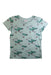 A Green Short Sleeve T Shirts from Seed in size 9Y for boy. (Front View)