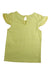 A Yellow Sleeveless Tops from Janie & Jack in size 5T for girl. (Back View)