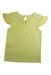 A Yellow Sleeveless Tops from Janie & Jack in size 5T for girl. (Back View)