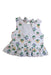 A White Sleeveless Tops from Janie & Jack in size 7Y for girl. (Back View)