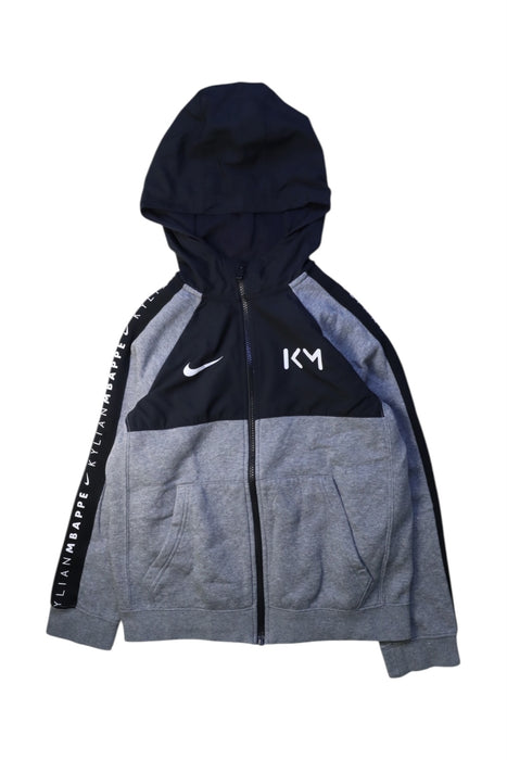 A Grey Hooded Sweatshirts from Nike in size 10Y for boy. (Front View)