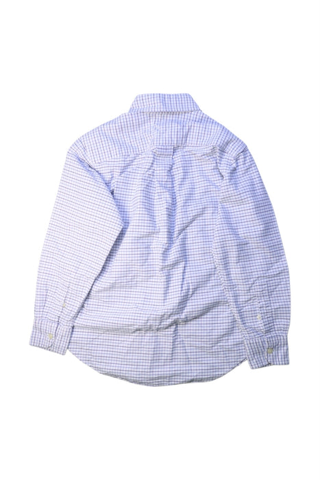 A Blue Long Sleeve Shirts from Ralph Lauren in size 8Y for boy. (Back View)