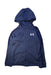 A Navy Hooded Sweatshirts from Under Armour in size 10Y for boy. (Front View)