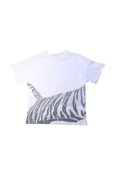 A White Short Sleeve T Shirts from Kenzo in size 8Y for boy. (Back View)