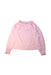 A Pink Long Sleeve Tops from Crewcuts in size 8Y for girl. (Front View)
