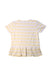A Yellow Short Sleeve Tops from Konges Sløjd in size 7Y for girl. (Back View)