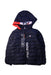 A Navy Puffer/Quilted Jackets from Fila in size 7Y for boy. (Front View)