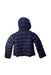 A Navy Puffer/Quilted Jackets from Aigle in size 8Y for neutral. (Back View)