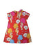 A Red Short Sleeve Dresses from Mini Rodini in size 2T for girl. (Back View)