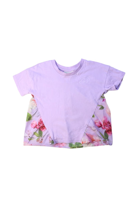 A Purple Short Sleeve Tops from Baker by Ted Baker in size 18-24M for girl. (Front View)