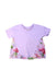 A Purple Short Sleeve Tops from Baker by Ted Baker in size 18-24M for girl. (Front View)