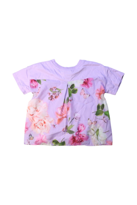 A Purple Short Sleeve Tops from Baker by Ted Baker in size 18-24M for girl. (Back View)