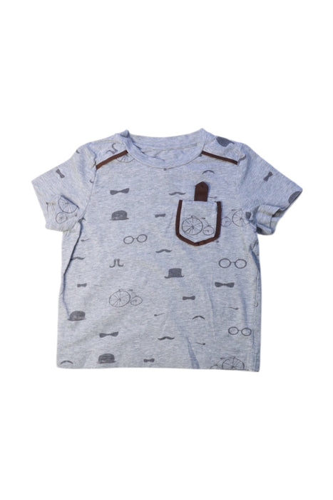 A Grey Short Sleeve T Shirts from Nicholas & Bears in size 2T for boy. (Front View)