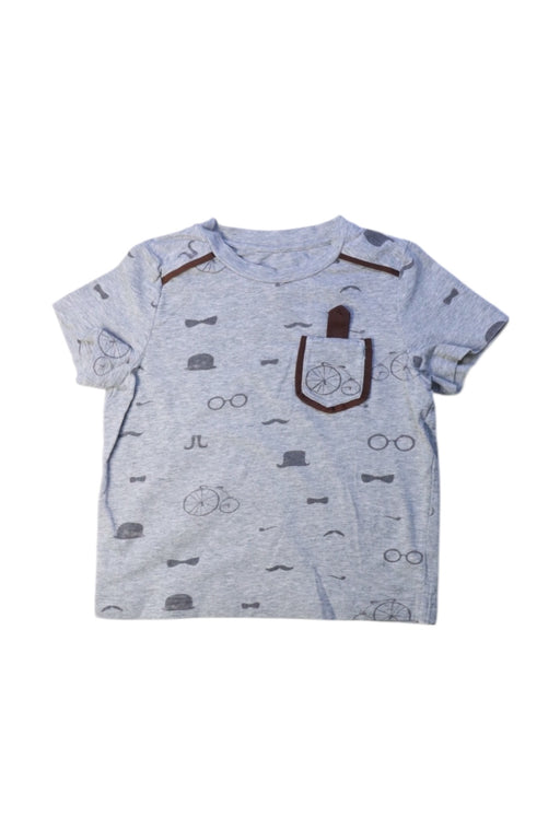 A Grey Short Sleeve T Shirts from Nicholas & Bears in size 2T for boy. (Front View)