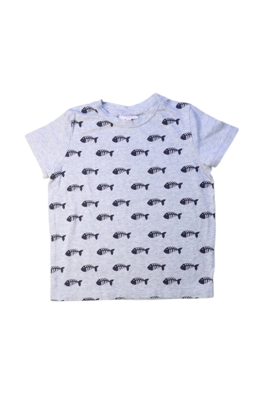 A Grey Short Sleeve T Shirts from Seed in size 2T for boy. (Front View)