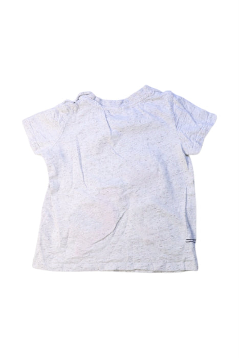 A White Short Sleeve T Shirts from Seed in size 2T for boy. (Back View)