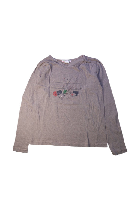 A Multicolour Long Sleeve Tops from Bonpoint in size 10Y for girl. (Front View)