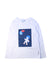 A White Long Sleeve T Shirts from Jacadi in size 8Y for neutral. (Front View)