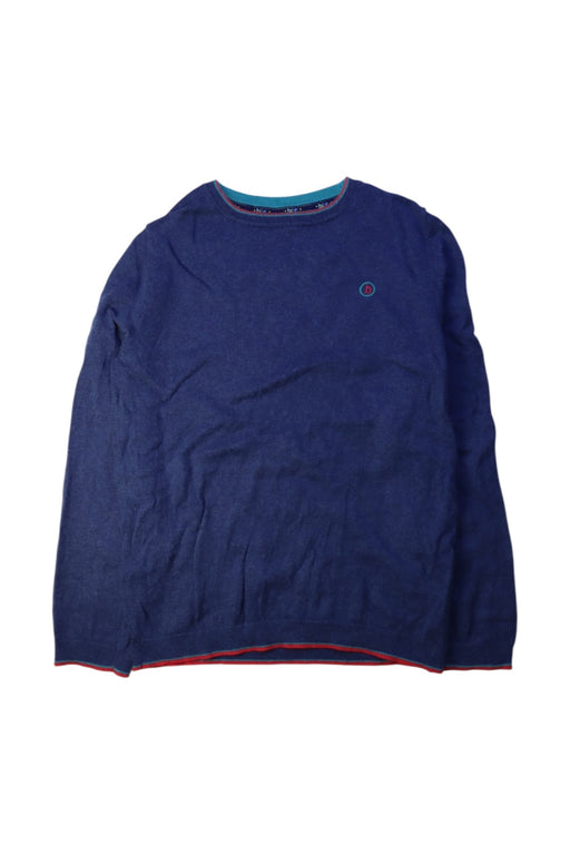 A Navy Knit Sweaters from Baker by Ted Baker in size 9Y for boy. (Front View)