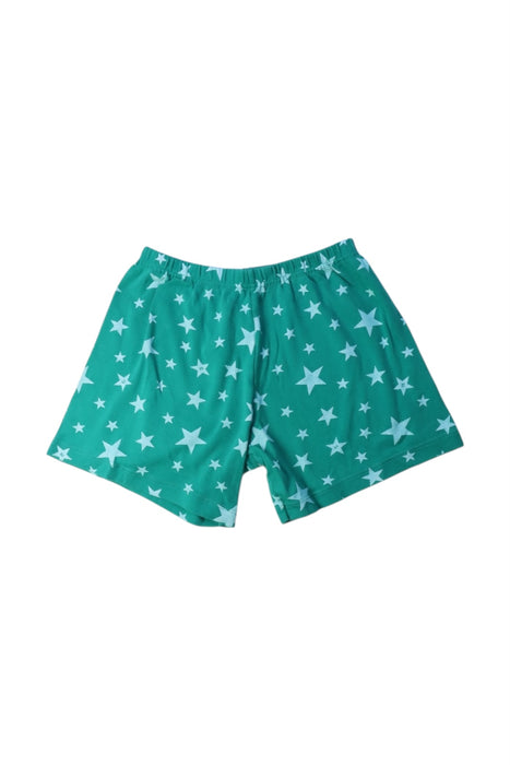 A Green Shorts from Petit Bateau in size 8Y for boy. (Front View)