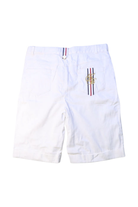 A White Shorts from Nicholas & Bears in size 10Y for boy. (Back View)