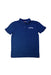 A Navy Short Sleeve Polos from Tommy Hilfiger in size 10Y for boy. (Front View)