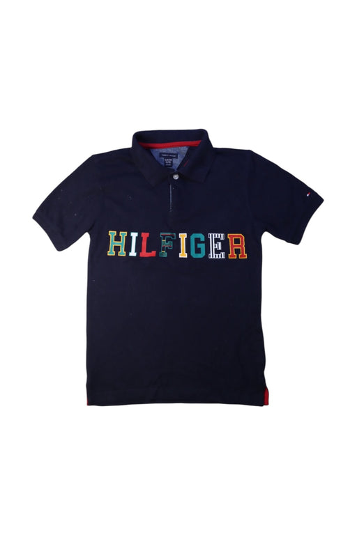 A Multicolour Short Sleeve Polos from Tommy Hilfiger in size 8Y for boy. (Front View)