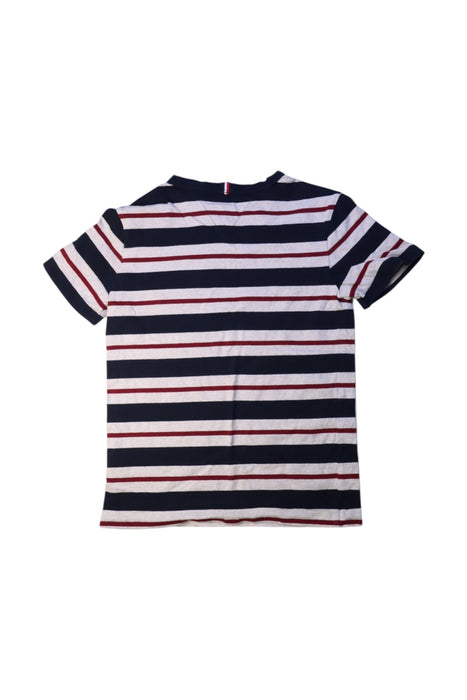 A Navy Short Sleeve T Shirts from Tommy Hilfiger in size 10Y for boy. (Back View)