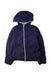 A Navy Rain Jackets from Moncler in size 8Y for neutral. (Front View)