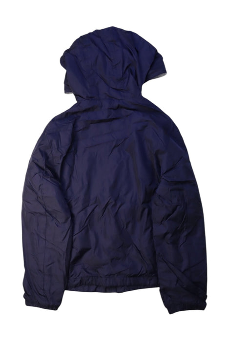 A Navy Rain Jackets from Moncler in size 8Y for neutral. (Back View)
