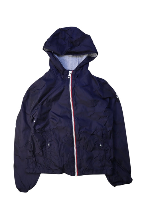 A Navy Lightweight Jackets from Moncler in size 8Y for neutral. (Front View)