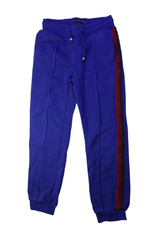 A Blue Sweatpants from Tommy Hilfiger in size 8Y for boy. (Front View)