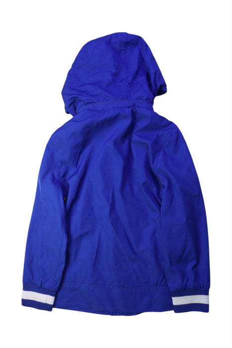 A Blue Lightweight Jackets from Polo Ralph Lauren in size 6T for boy. (Back View)