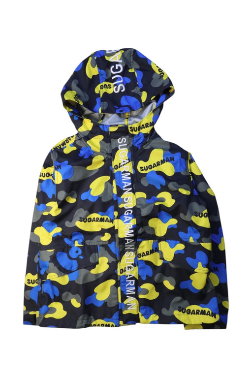 A Multicolour Rain Jackets from Sugarman in size 10Y for boy. (Front View)