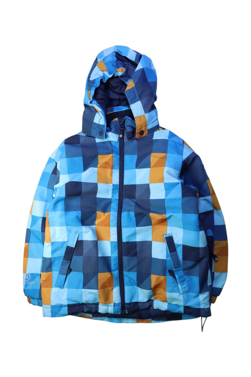 A Multicolour Ski Jackets from Color Kids in size 6T for boy. (Front View)