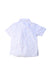 A White Short Sleeve Shirts from Jacadi in size 4T for boy. (Back View)