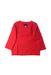A Red Long Sleeve T Shirts from Miki House in size 18-24M for boy. (Back View)