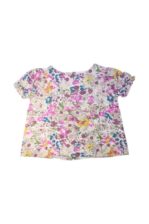 A Multicolour Short Sleeve Tops from Bonpoint in size 8Y for girl. (Front View)