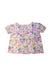 A Multicolour Short Sleeve Tops from Bonpoint in size 8Y for girl. (Back View)